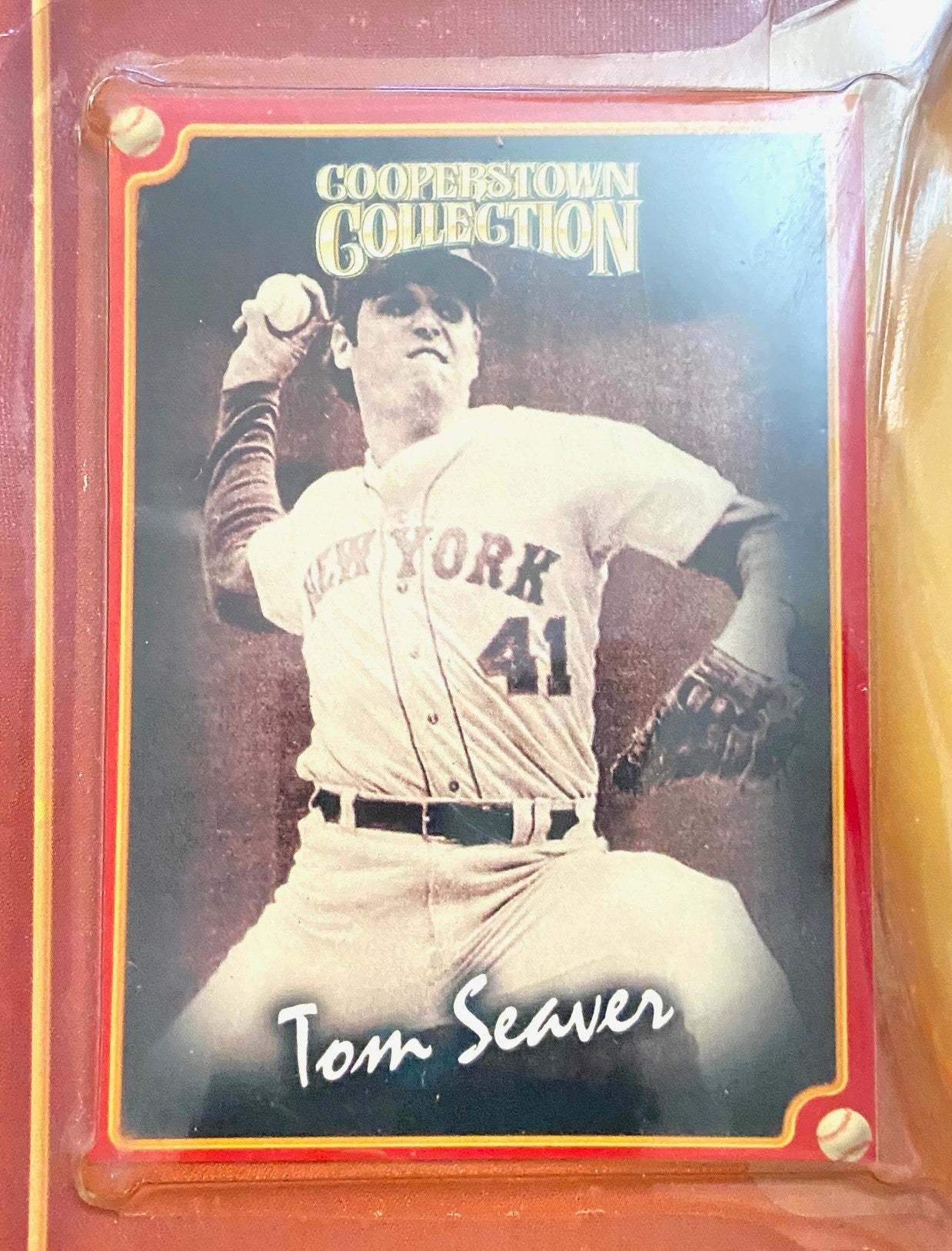 Tom Seaver 1998 Cooperstown Collection Starting Lineup MLB NOS Figurine