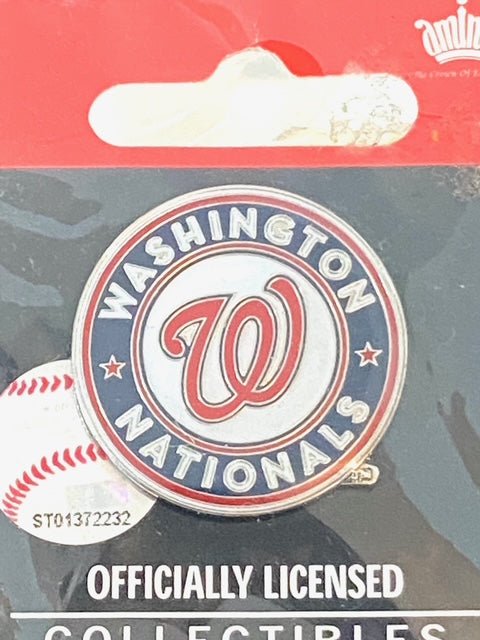 Washington Nationals 2013 MLB Circle "W" NOS Lapel Pin