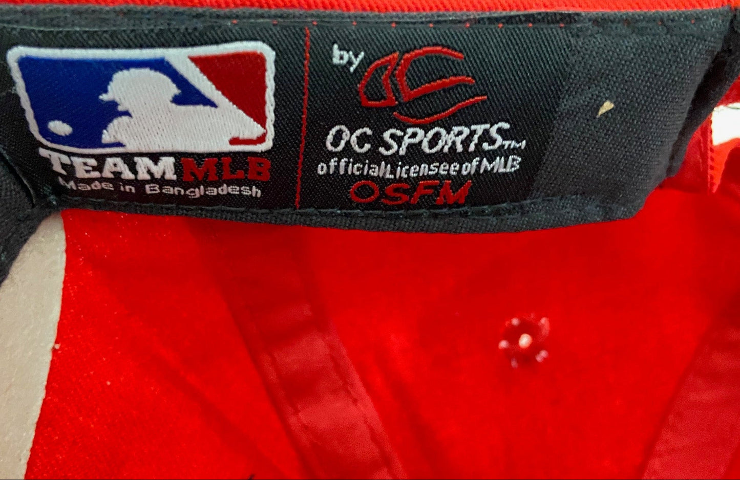 Washington Nationals 2017 MLB 300 Style Adjustable Home Cap