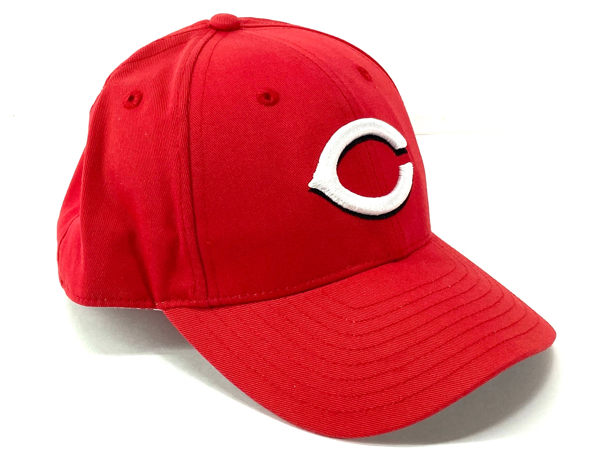 90's Cincinnati Reds Pinstripe New Era Authentic MLB Fitted Hat