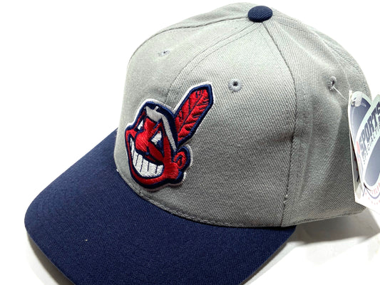 Vintage Atlanta Braves Hat Cap Snapback MLB AnnCo 90s Blue Logo Twill