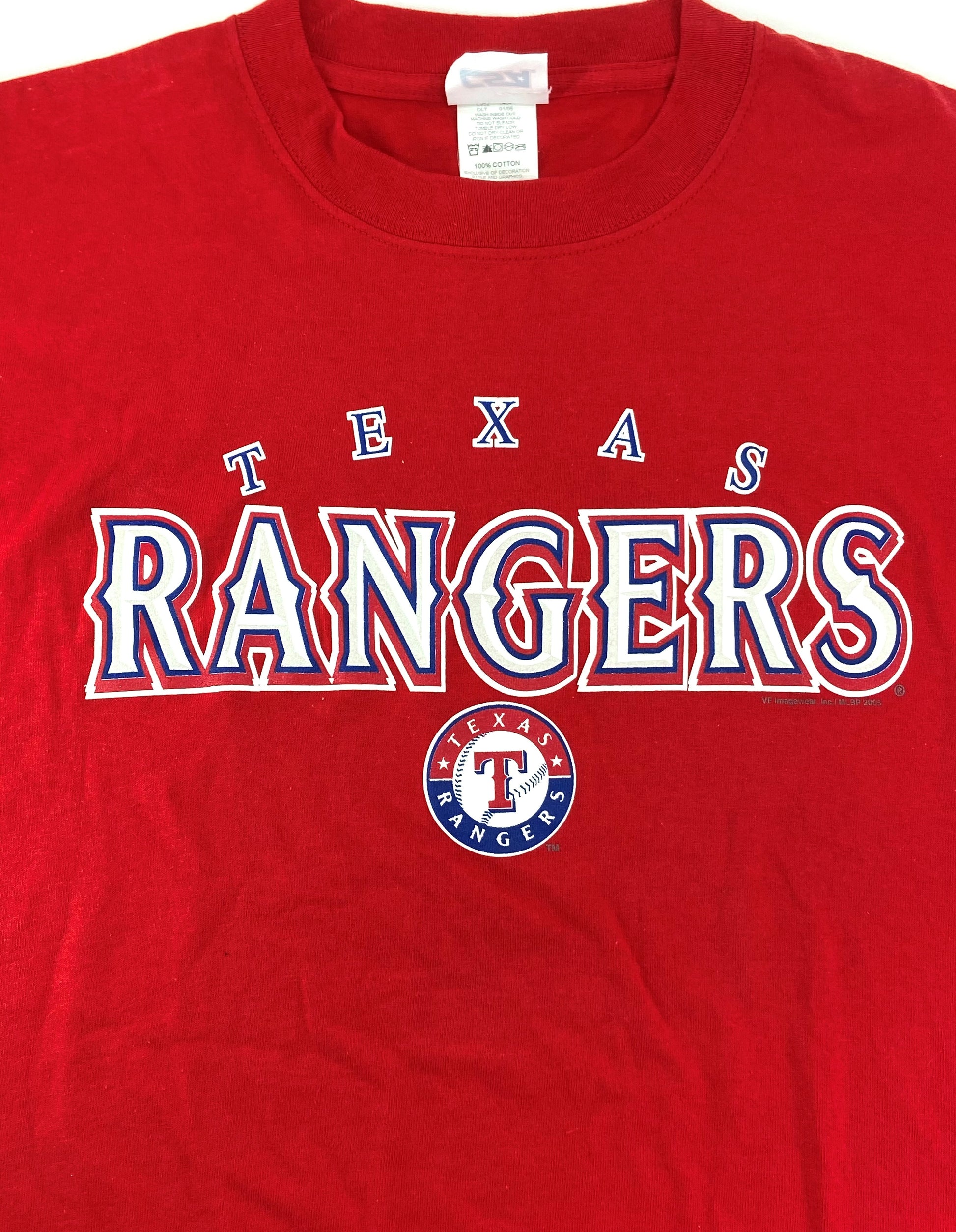 Texas Rangers 1990s MLB Baseball Sports Vintage Crewneck Tee 
