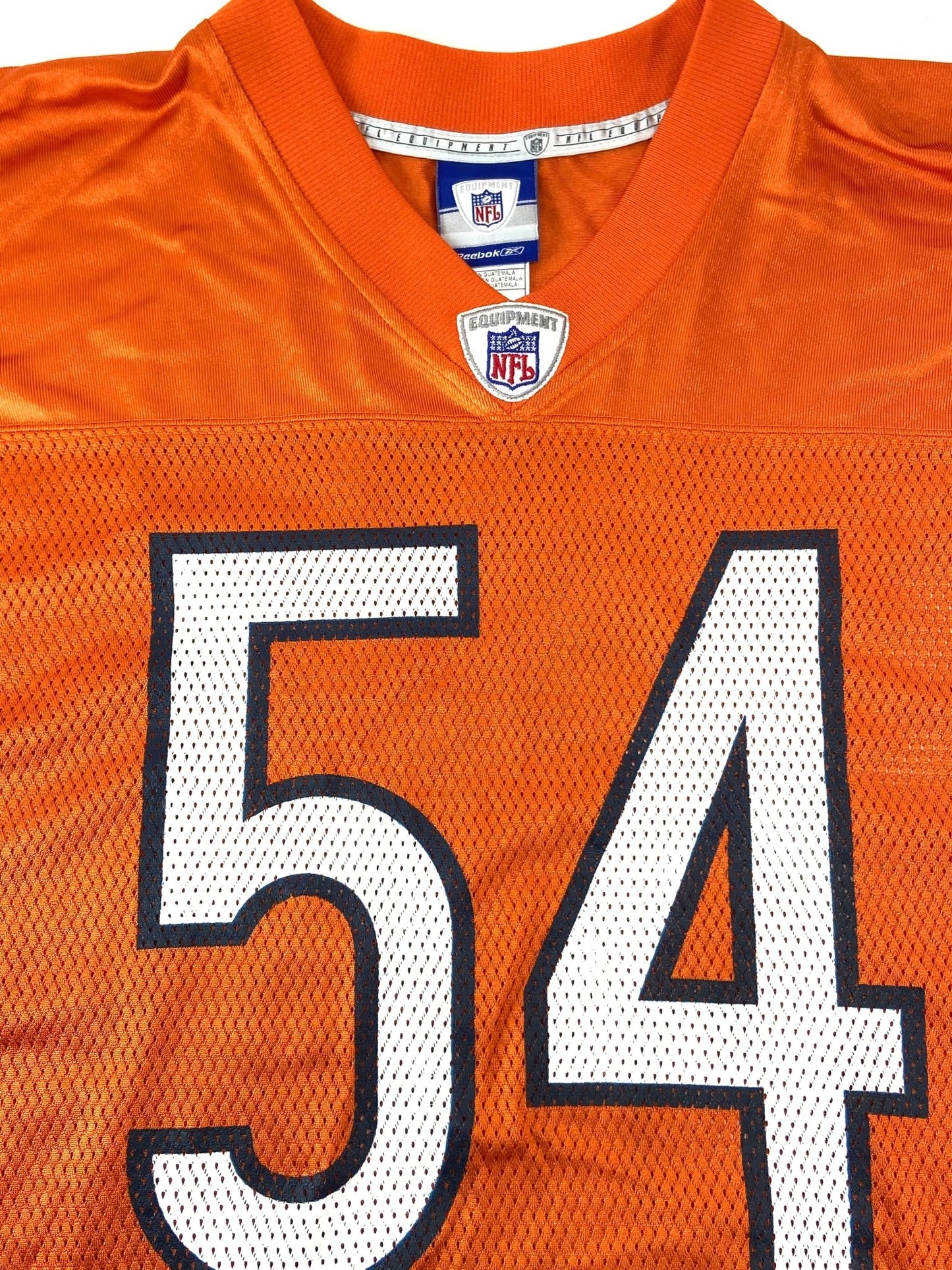 Brian Urlacher NFL Chicago Bears #54 Size Medium Print Used Jersey