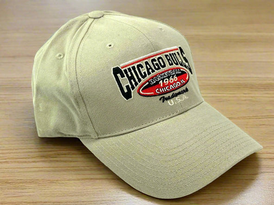 Chicago Bulls Classic NBA Beige 2006 "Basketball 1966" NOS Hat