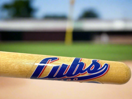 Chicago Cubs Vintage 2004 MLB 22" Wood w/Decal NOS Mini-Bat