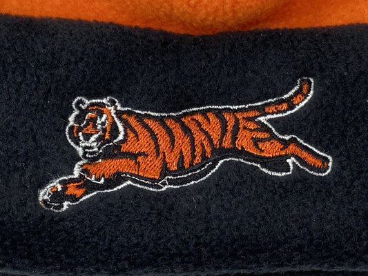 Cincinnati Bengals Vintage Late '90s NFL Adult and Youth Fleece NOS Logo Knit Hat