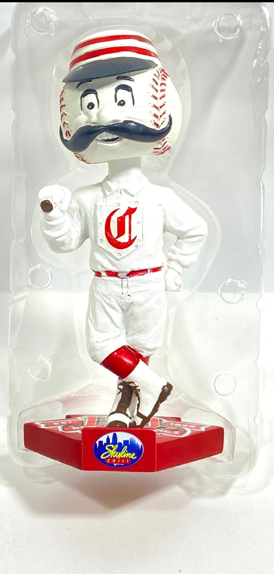 Cincinnati Red Stockings 2019 MLB "Mr. Redlegs" Used Bobblehead
