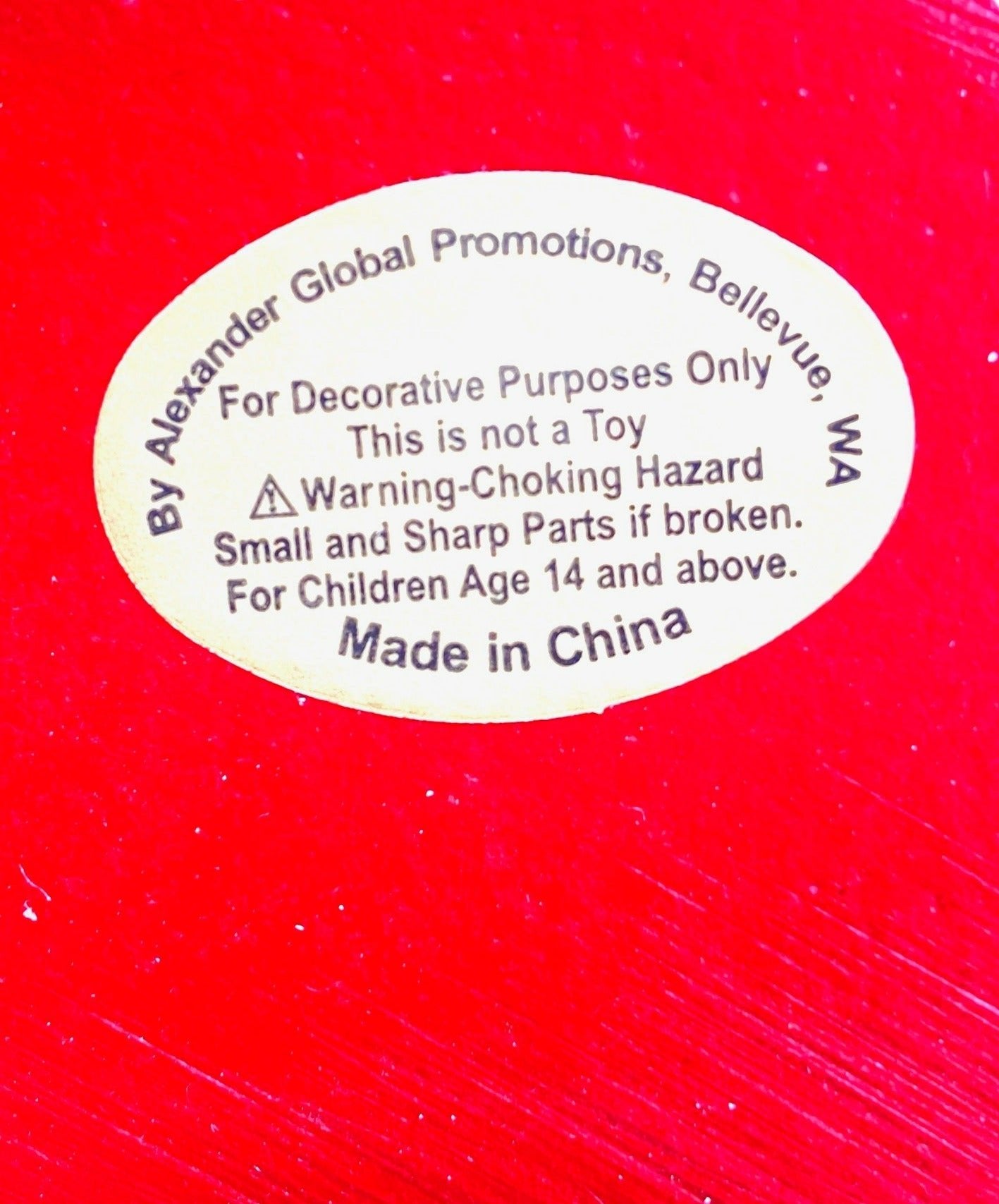 Cincinnati Red Stockings 2019 MLB "Mr. Redlegs" Used Bobblehead