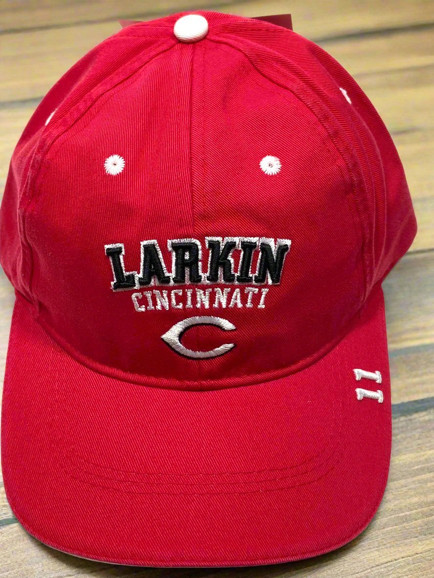 Cincinnati Reds Vintage MLB Barry Larkin #11 NOS Cap