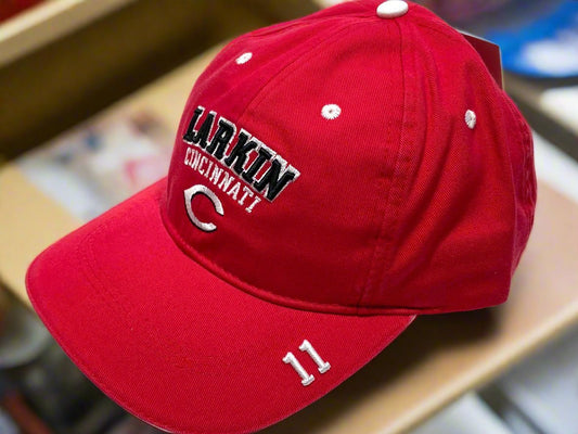 Cincinnati Reds Vintage MLB Barry Larkin #11 NOS Cap