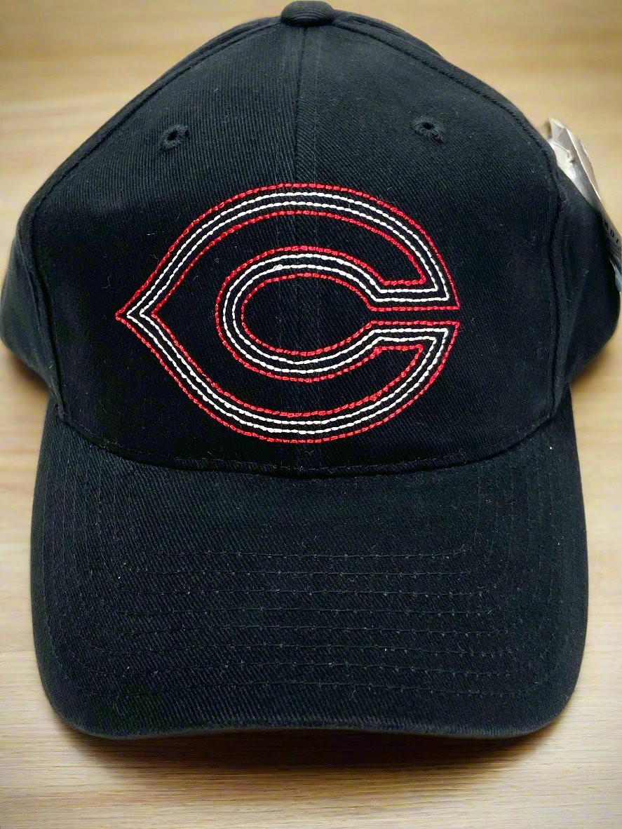 Cincinnati Reds Vintage MLB Black "Stitched C" NOS Cap