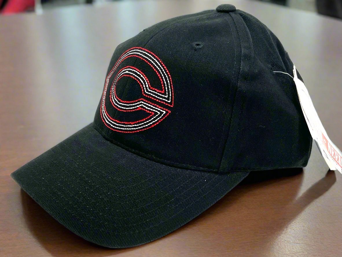 Cincinnati Reds Vintage MLB Black "Stitched C" NOS Cap