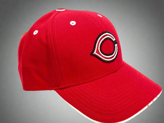Cincinnati Reds Vintage MLB Team Color 15% Wool Logo NOS Cap