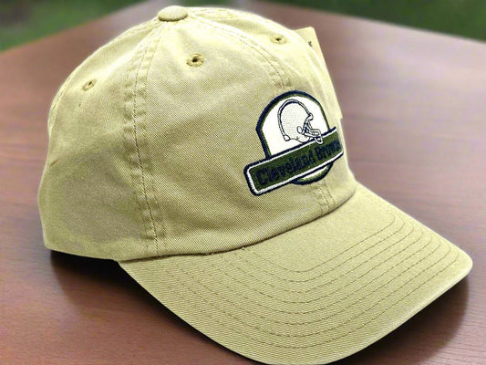 *(F2) Cleveland Browns NFL Vintage NOS Beige With White Logo Cap
