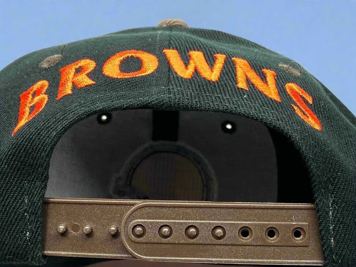 Cleveland Browns Vintage 1999 NFL 20% Wool Logo NOS Snapback