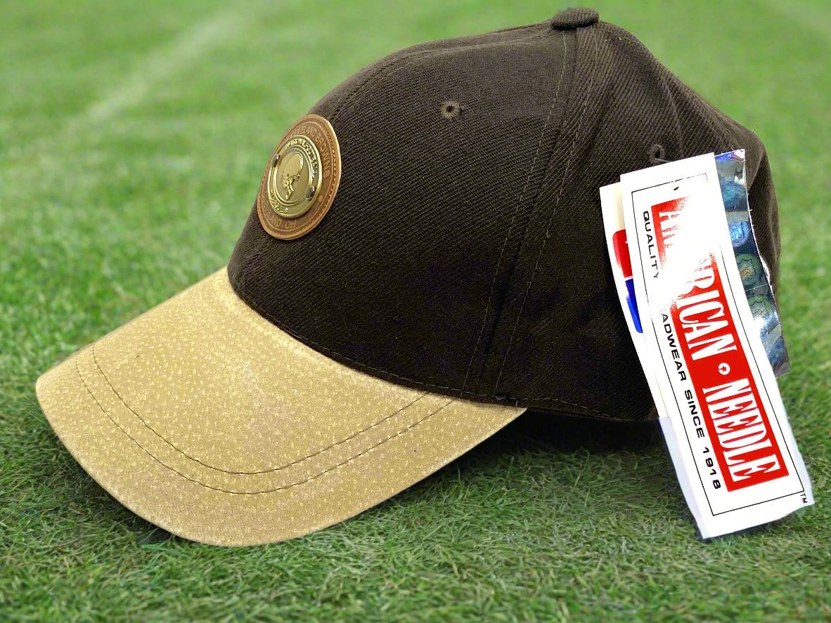 Cleveland Browns Vintage NFL 20% Wool Stamped Metal NOS Logo Cap