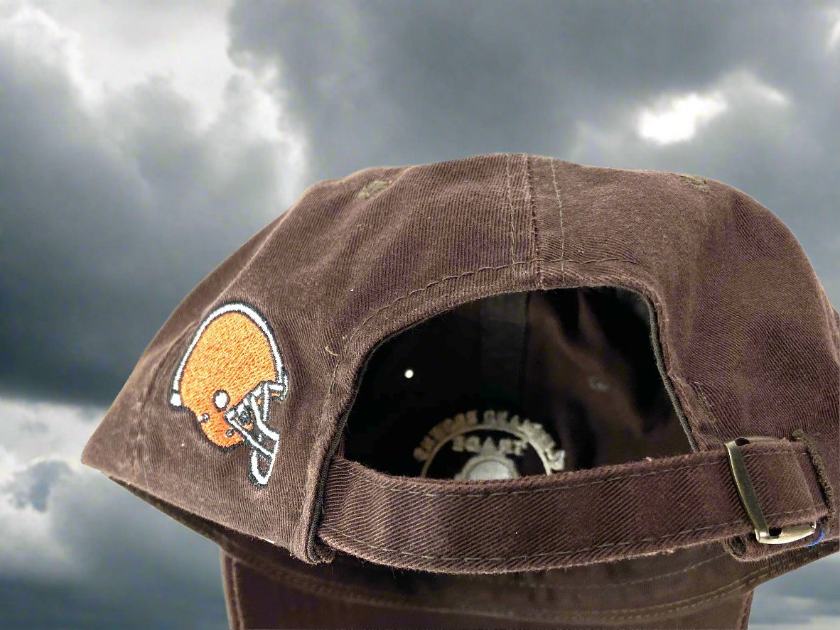 Cleveland Browns Vintage NFL Brown NOS "Trade Mark" Cap