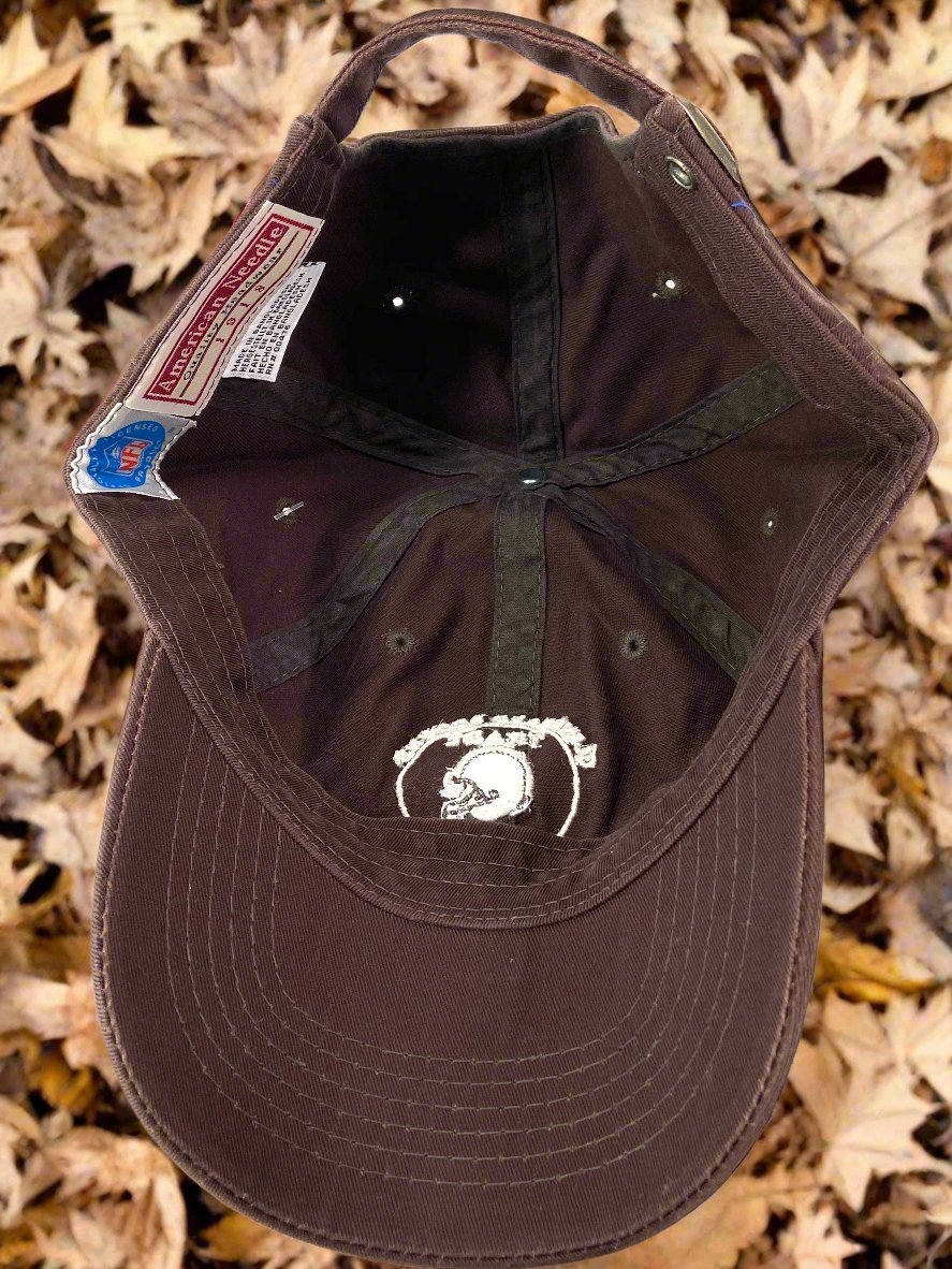 Cleveland Browns Vintage NFL Brown NOS "Trade Mark" Cap