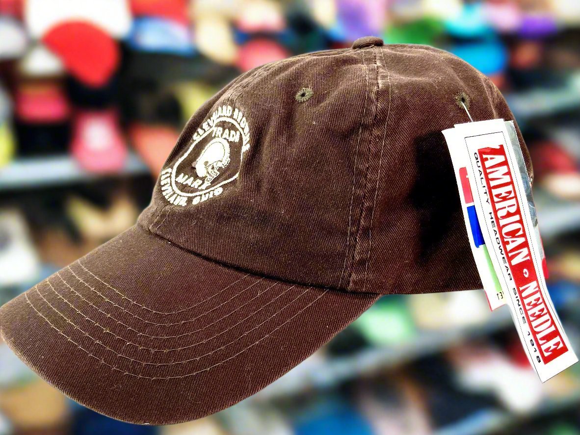 Cleveland Browns Vintage NFL Brown NOS "Trade Mark" Cap