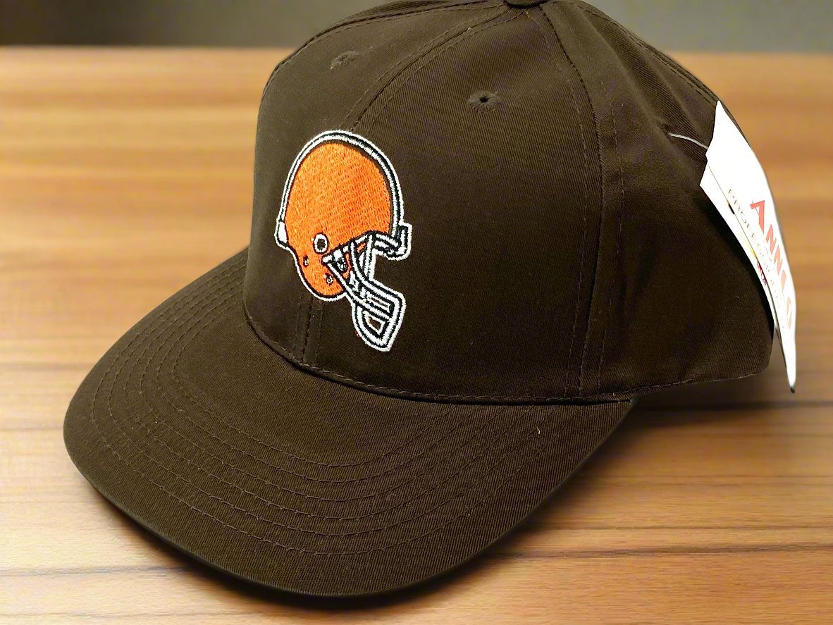 Cleveland Browns Vintage NFL Brown Youth Logo NOS Snapback