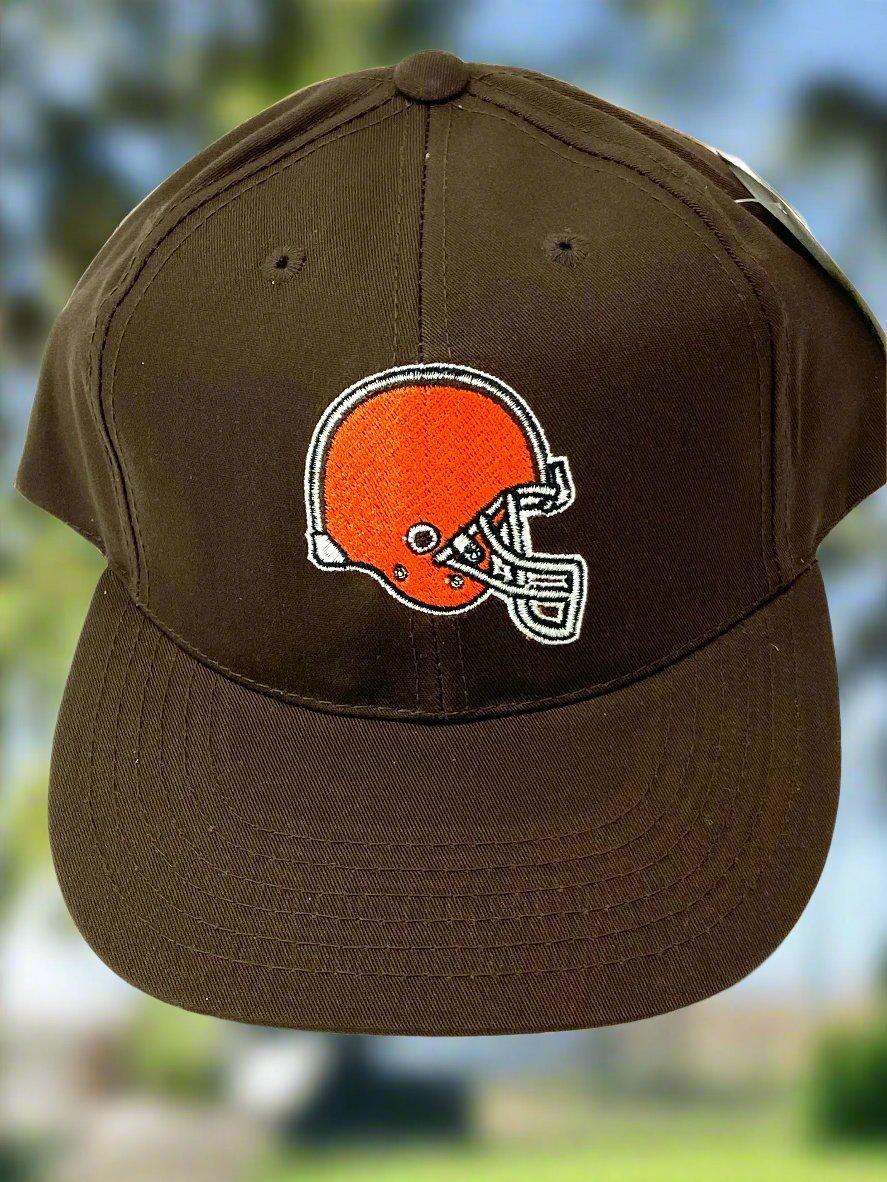 Cleveland Browns Vintage NFL Brown Youth Logo NOS Snapback