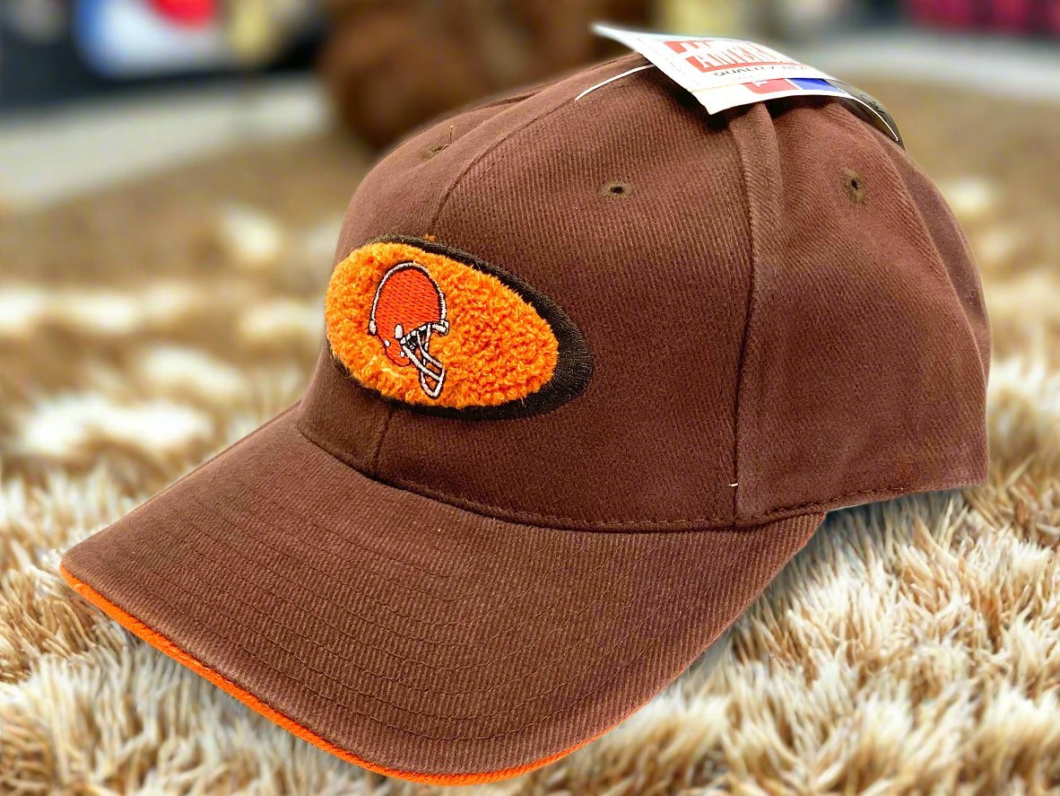 Cleveland Browns Vintage NFL "Shag" Logo NOS Cap
