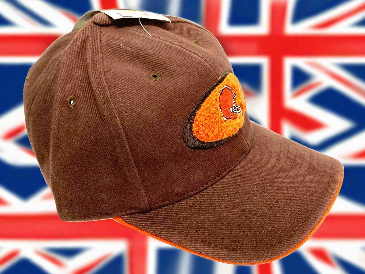Cleveland Browns Vintage NFL "Shag" Logo NOS Cap