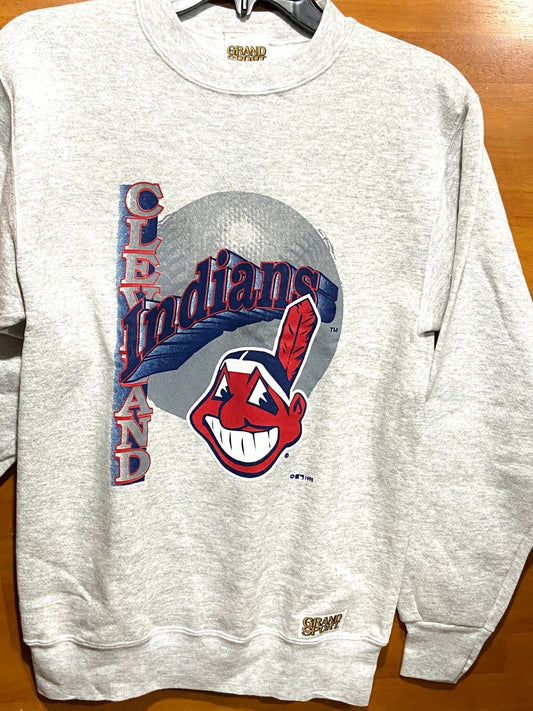 Cleveland Indians Vintage 1995 MLB Youth "Ball" NOS Sweatshirt