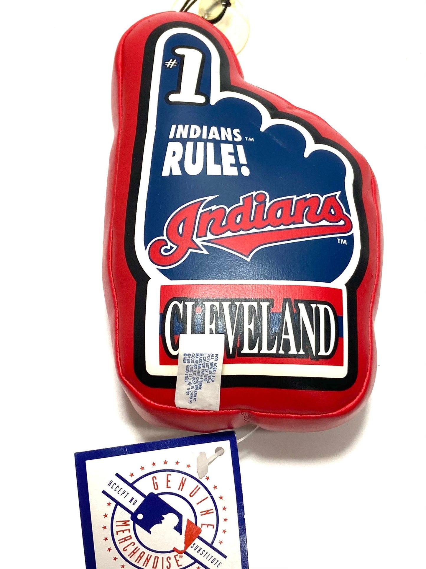 Cleveland Indians Vintage 1999 MLB Polyester NOS #1 Finger