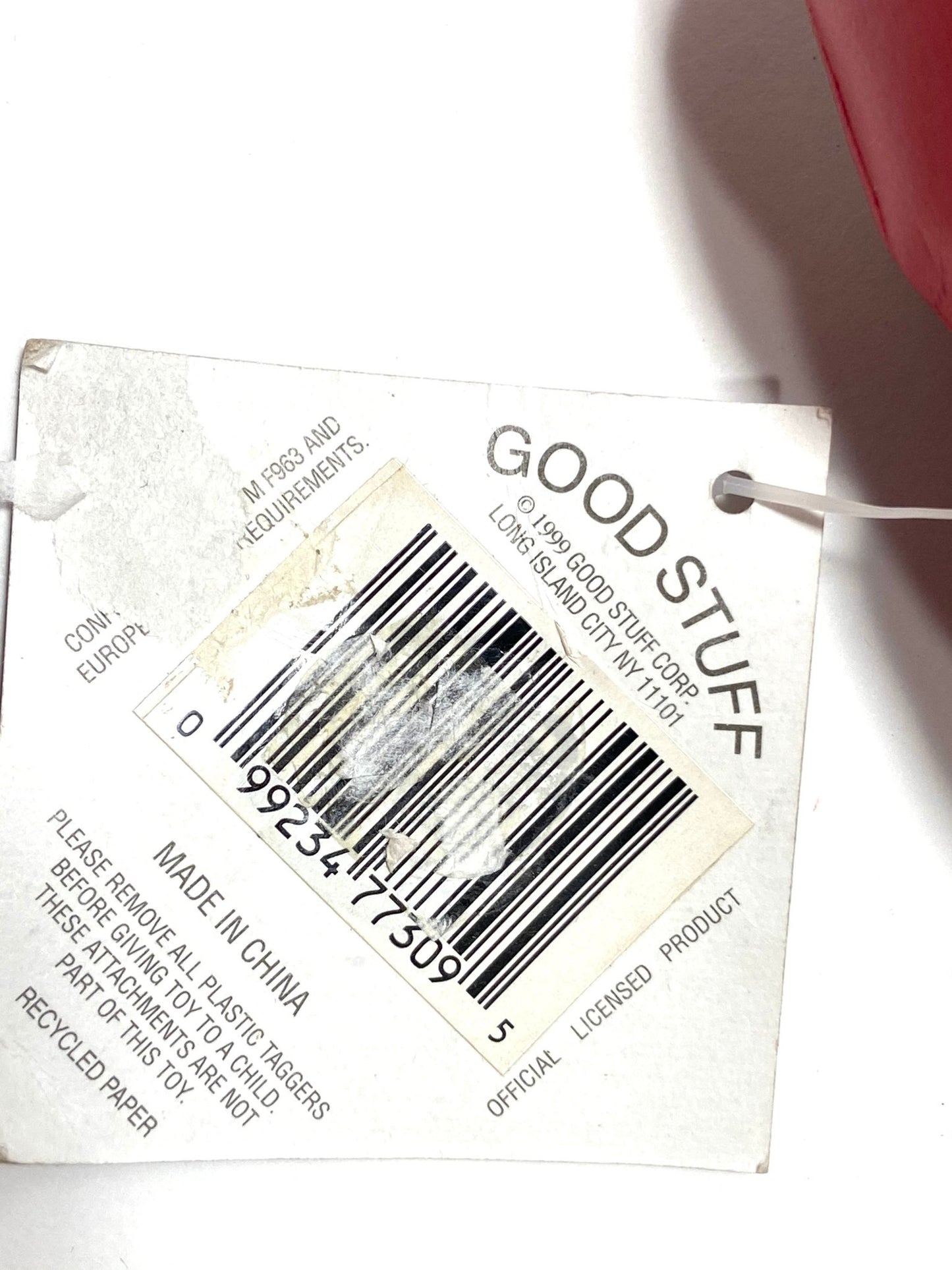 Cleveland Indians Vintage 1999 MLB Polyester NOS #1 Finger