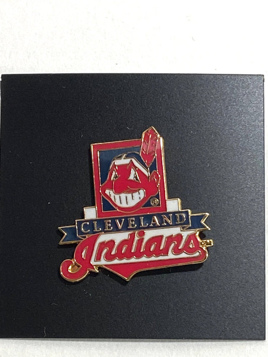 Cleveland Indians Vintage Late '90s MLB Chief Wahoo NOS "Picture Frame" Pin