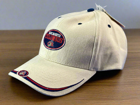 Columbus Blue Jackets NHL Vintage 2000 Structured "Stache" NOS Cap