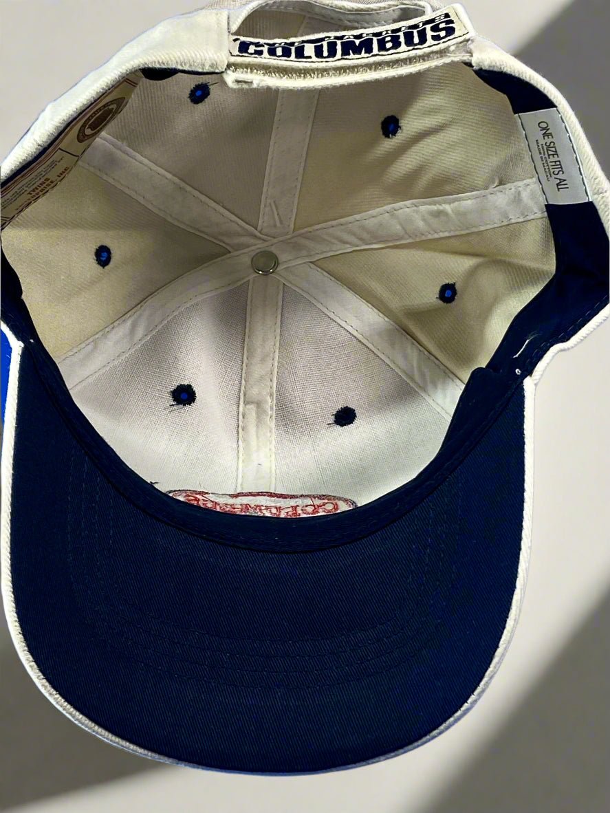 Columbus Blue Jackets NHL Vintage 2000 Structured "Stache" NOS Cap