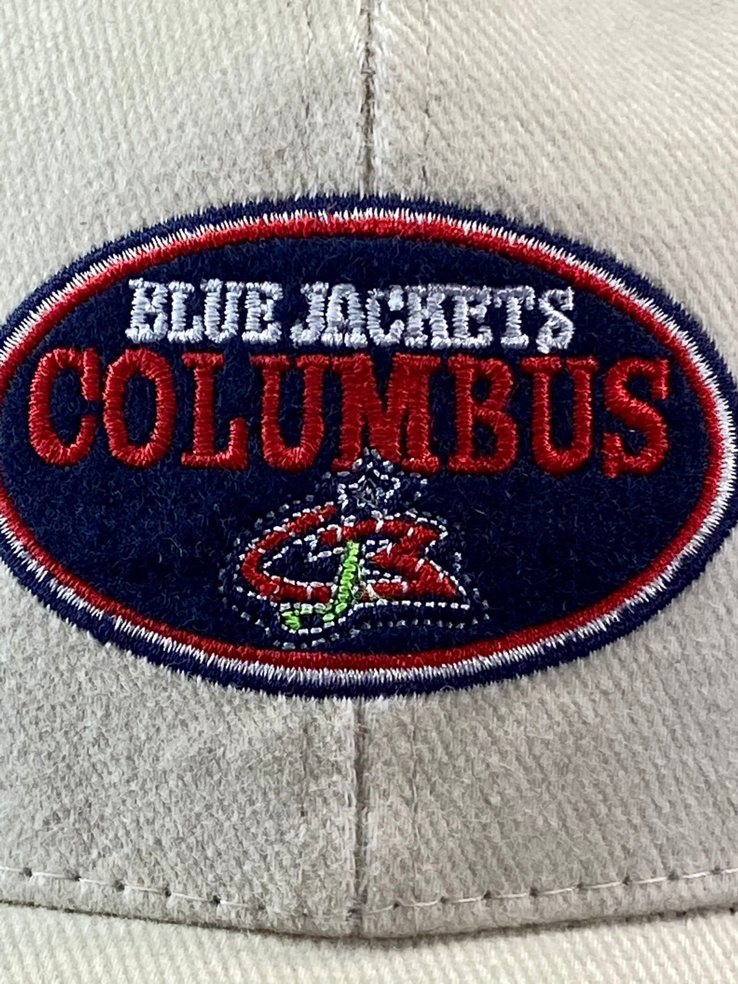 Columbus Blue Jackets NHL Vintage 2000 Structured "Stache" NOS Cap