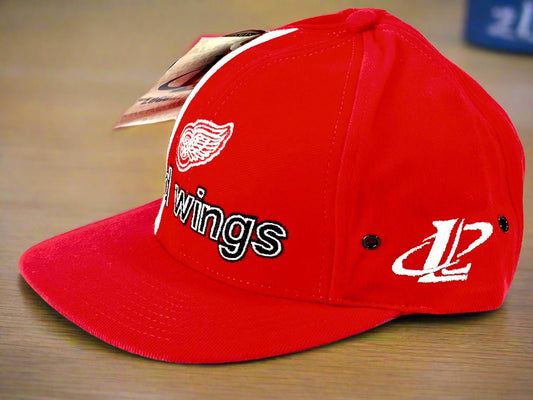 Detroit Red Wings Vintage NHL Cotton NOS Logo Hat