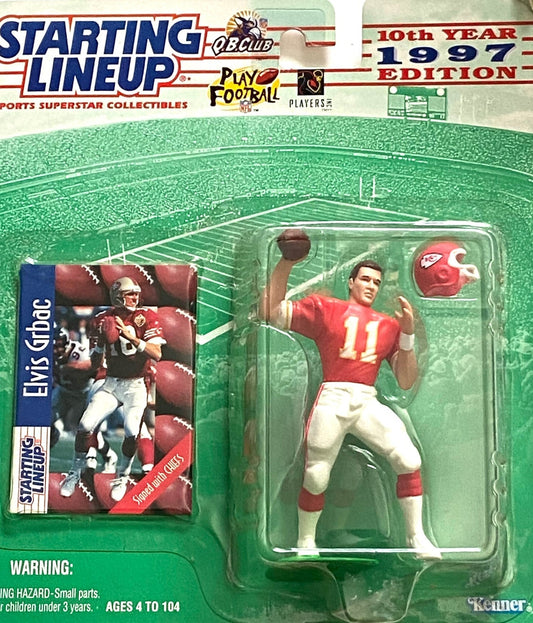 Elvis Grbac 1997 NFL KC Chiefs Starting Lineup NOS Figurine