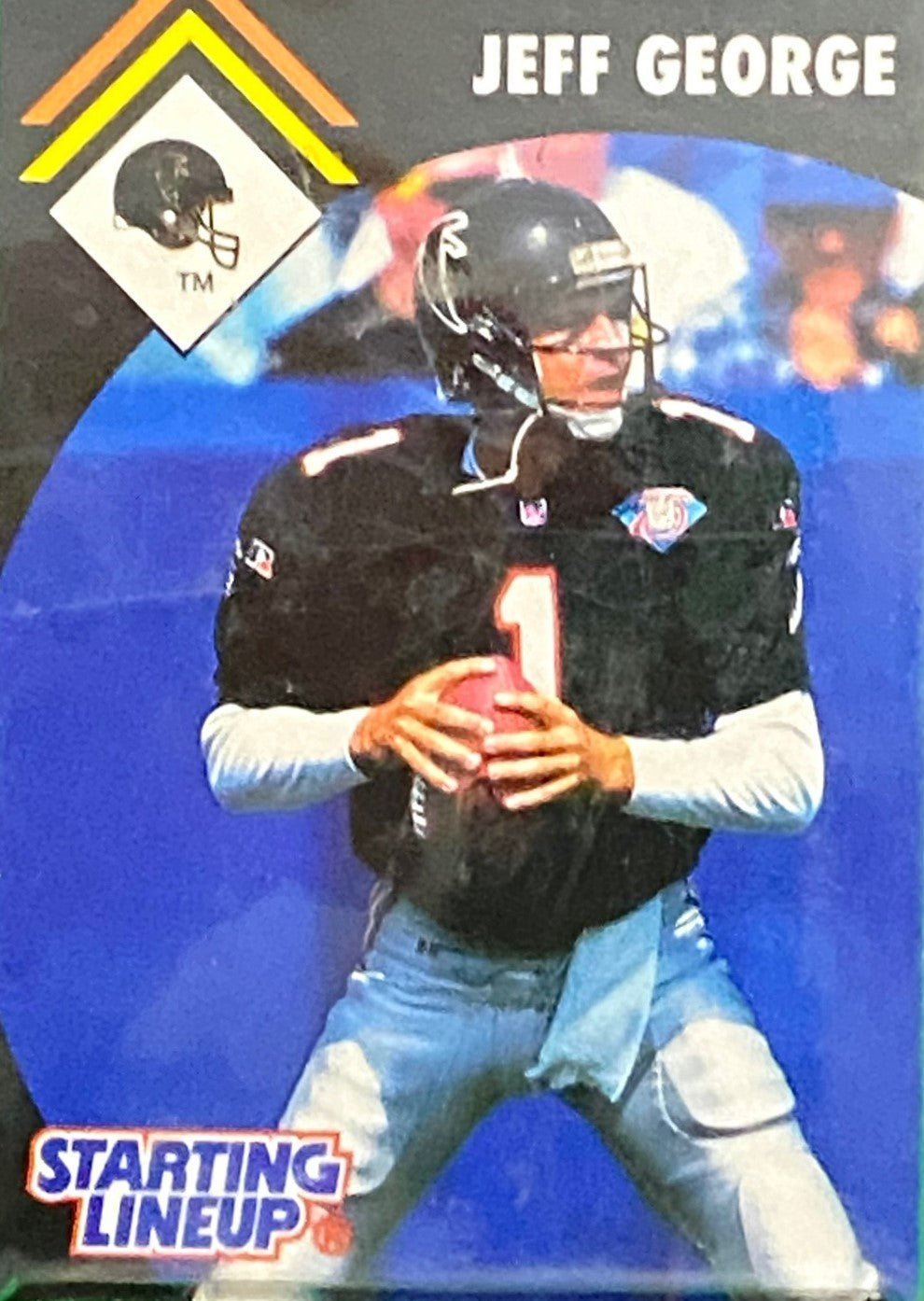 Jeff George 1995 NFL Atlanta Falcons Starting Lineup NOS Figurine