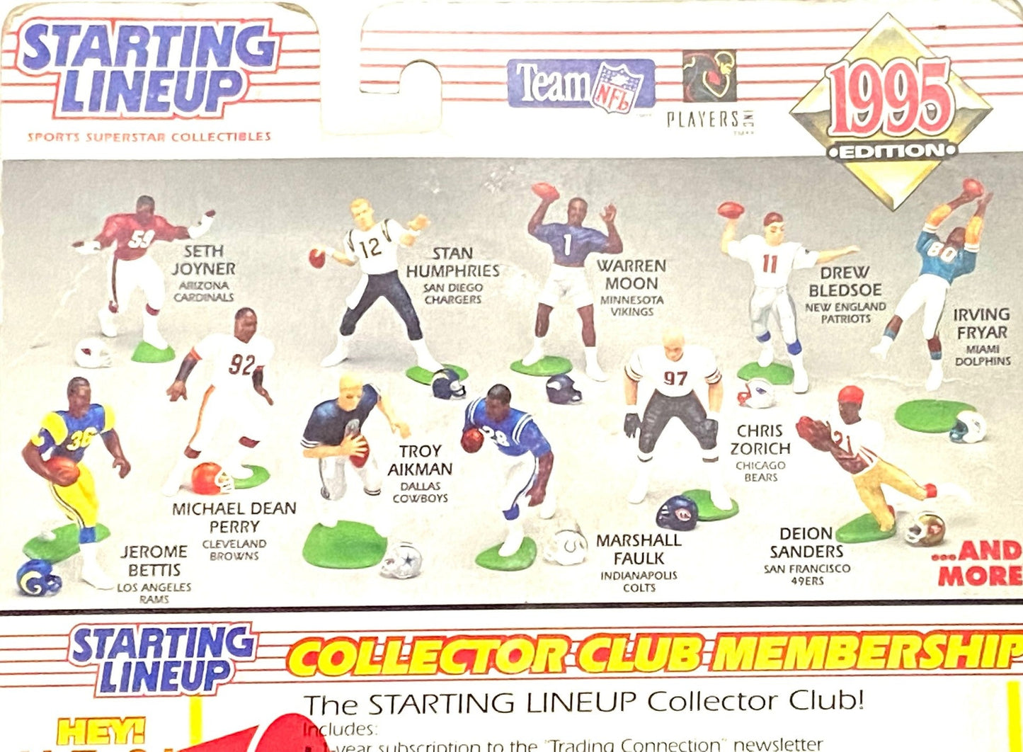 Jeff George 1995 NFL Atlanta Falcons Starting Lineup NOS Figurine