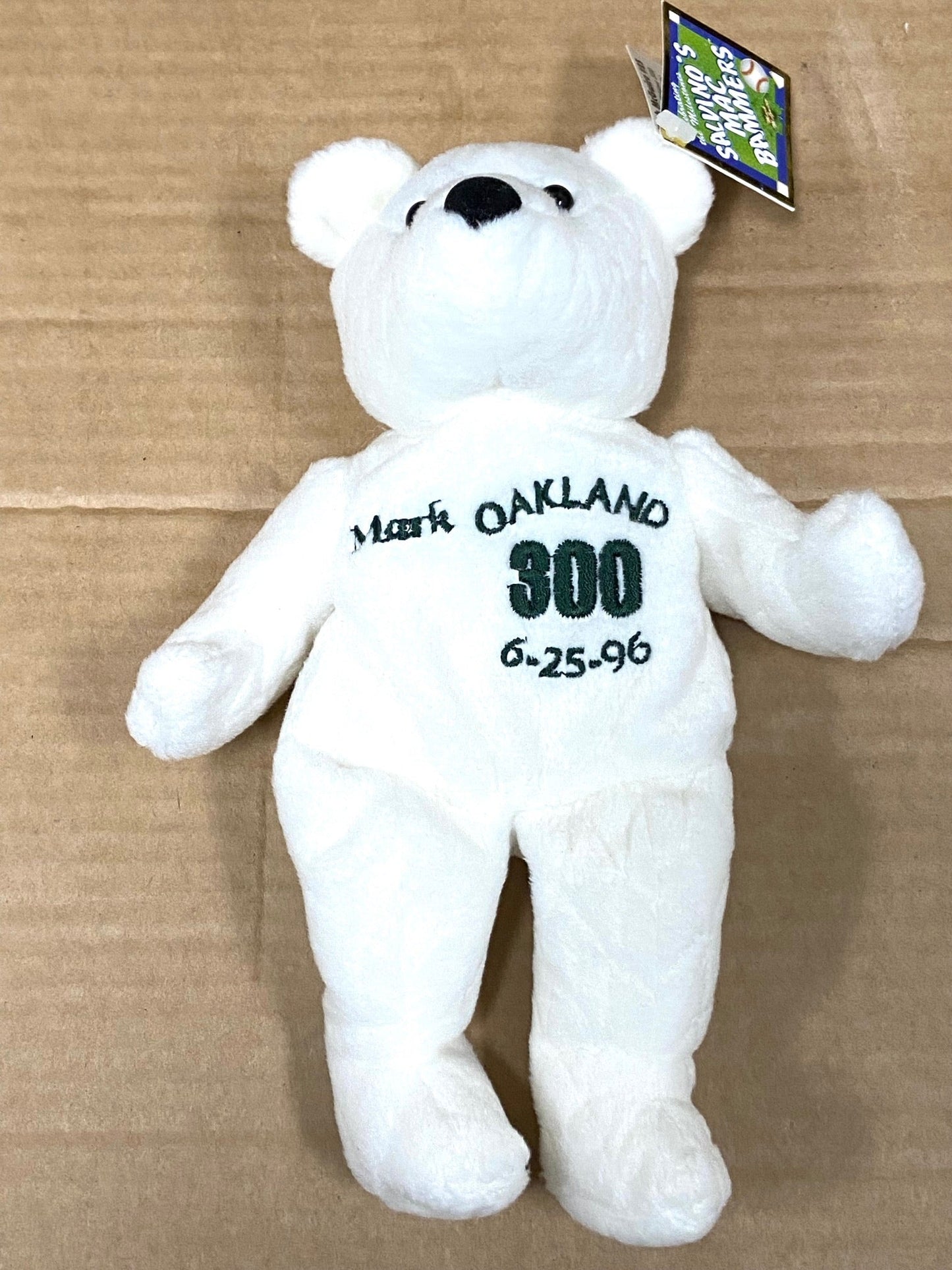 Mark McGwire HR #300 6-25-96 NOS Mac Bomber