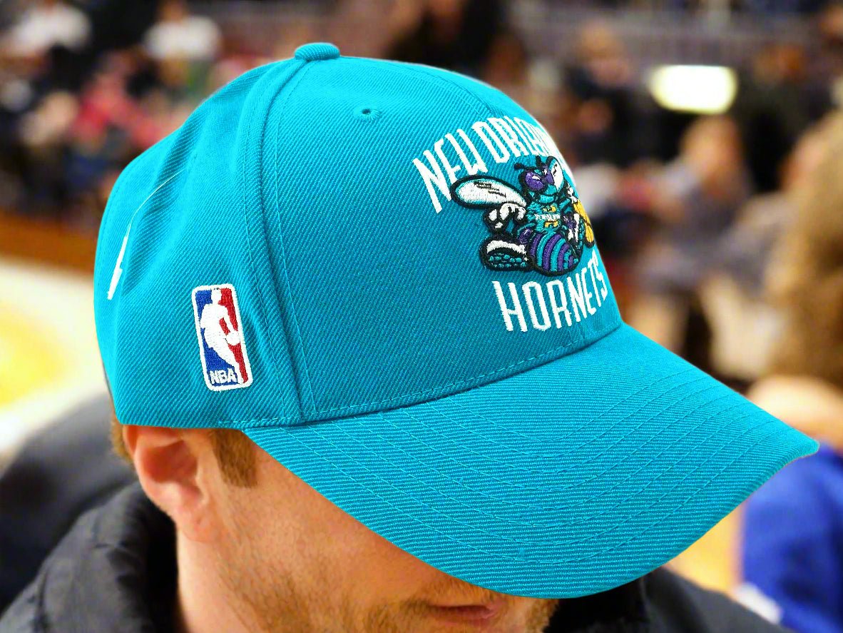New Orleans Hornets 2007 NBA 20% Wool Turquoise NOS Adjustable Cap