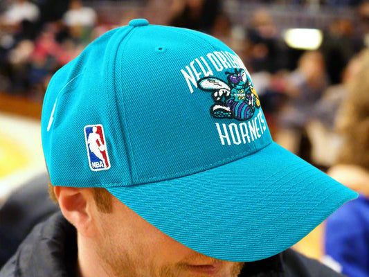 New Orleans Hornets 2007 NBA 20% Wool Turquoise NOS Adjustable Cap