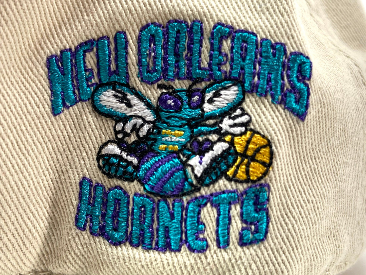New Orleans Hornets 2007 NBA Beige Unstructured NOS Cap