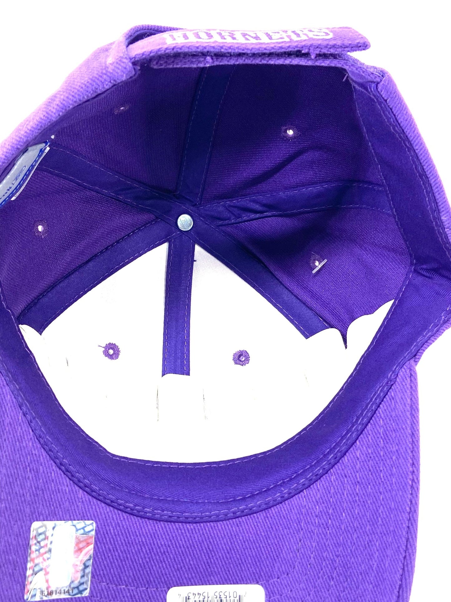 New Orleans Hornets 2007 NBA Purple Cotton NOS Logo Cap