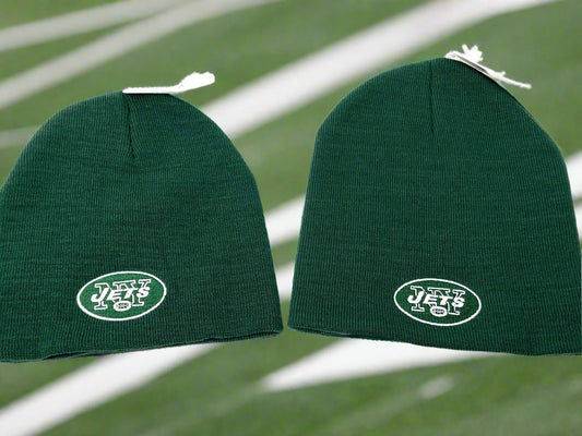 New York Jets Vintage 1999 NFL Team Color Embroidered NOS Knit Beanie
