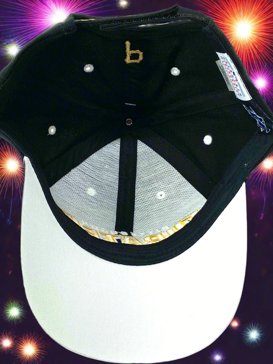 Pittsburgh Pirates NOS Vintage MLB "Black P" 20% Wool Hat