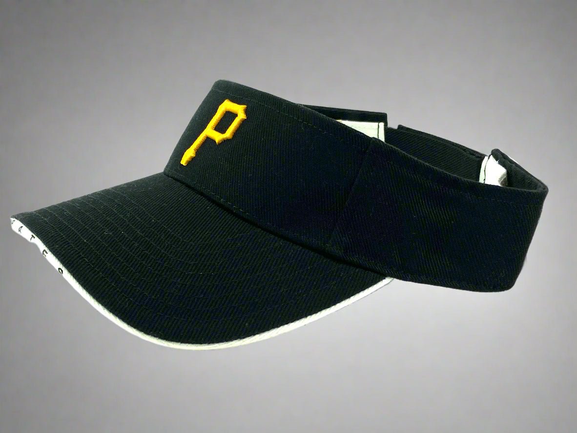Pittsburgh Pirates NOS Vintage Late '90s MLB "Bones" Visor