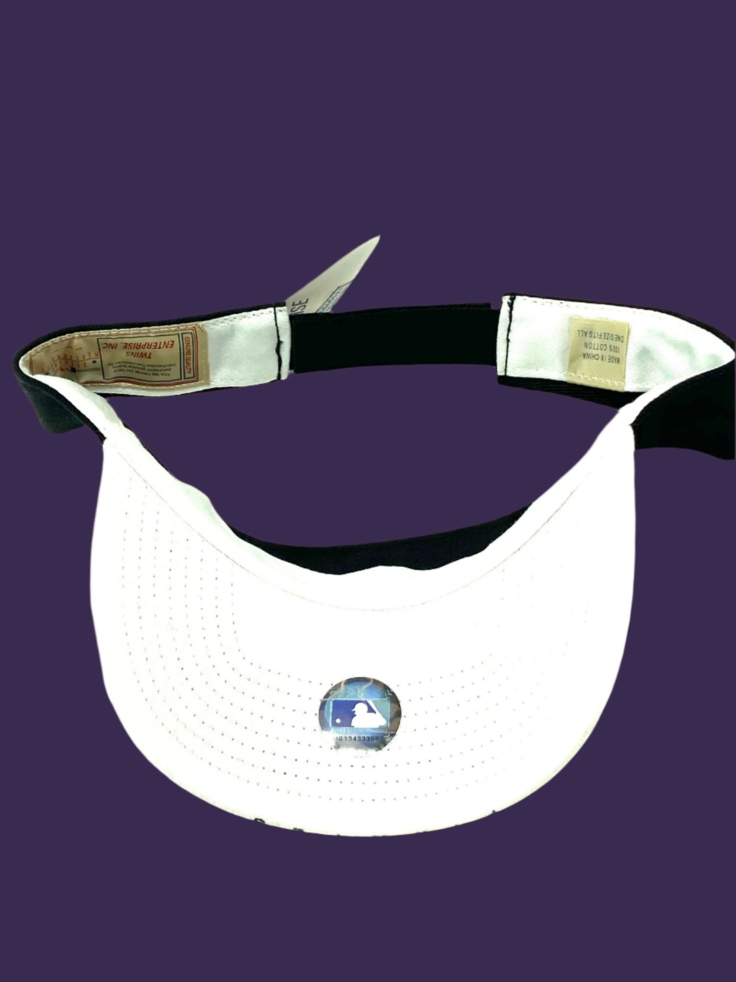 Pittsburgh Pirates NOS Vintage Late '90s MLB "Bones" Visor
