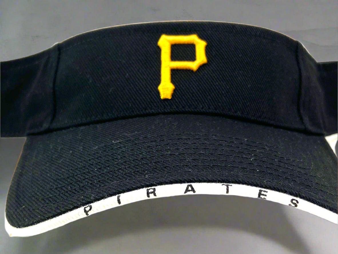 Pittsburgh Pirates NOS Vintage Late '90s MLB "Bones" Visor