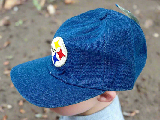 Pittsburgh Steelers NFL Vintage NOS Denim Toddler Cap
