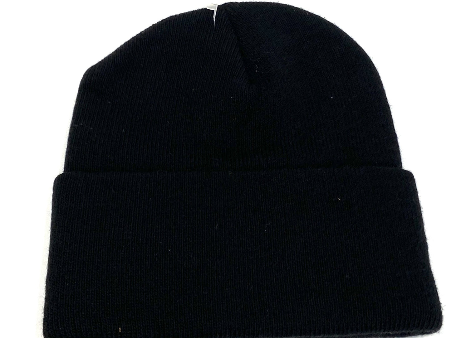 Pittsburgh Steelers Vintage NFL Black Cuffed NOS Logo Knit Hat